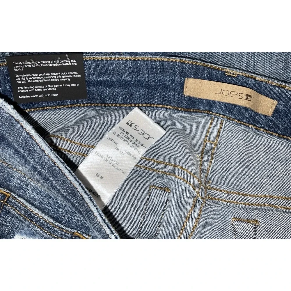 NWT Women's Joe's‎ Jeans Distressed Easy Bermuda Cut Off Shorts Sz 29 (31